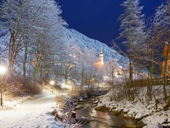 Winterwanderweg an der Enns in Flachau © Christa Kramer
