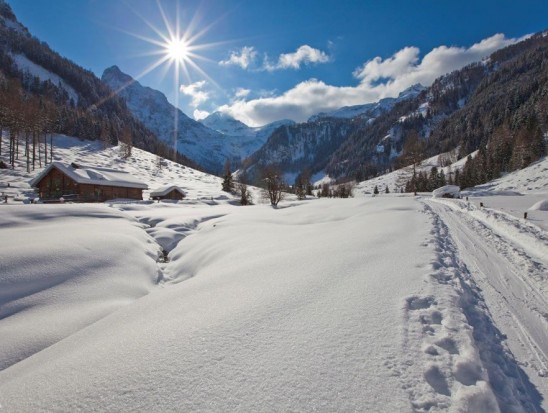 Winterwandern, Schneeschuhwandern und Skitouren gehen in Flachauwinkl © Christa Kramer